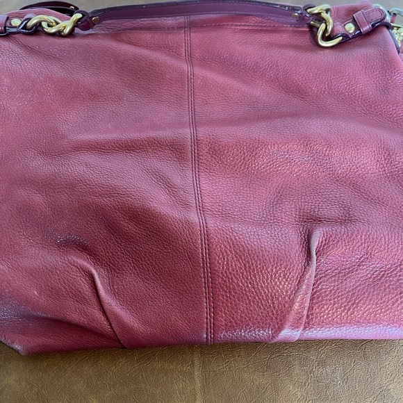 Coach Pebbled Leather Hobo Shoulder Bag - Picture 8 of 15